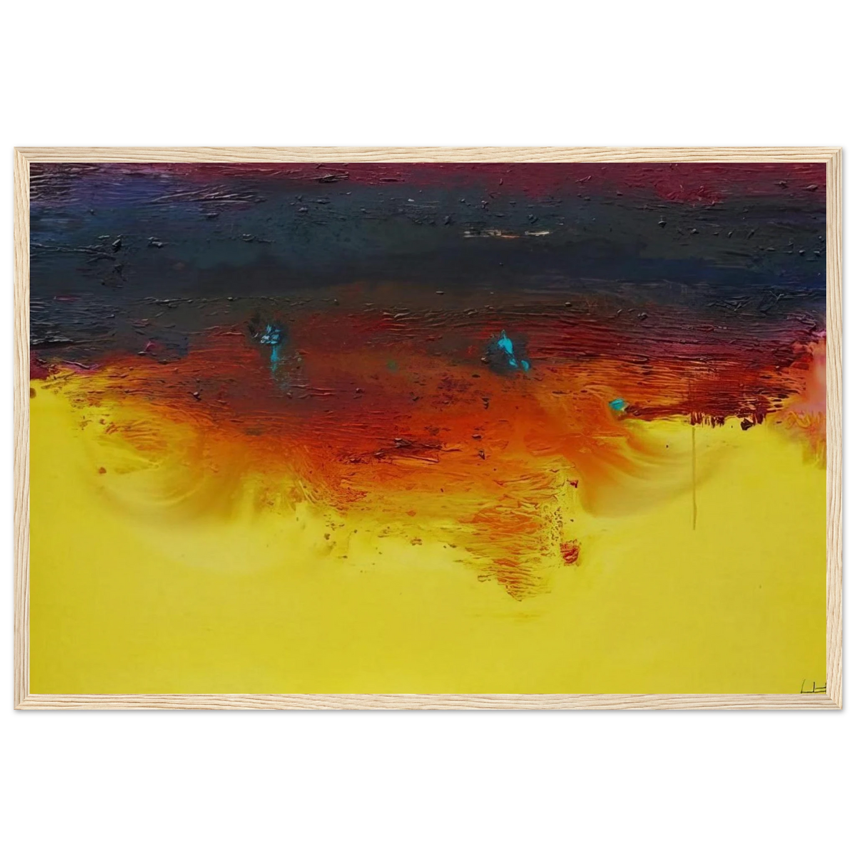 Adirondacks - 1992 Framed Poster | Helen Frankenthaler Framed Prints Wall Art | Frankenthaler Helen