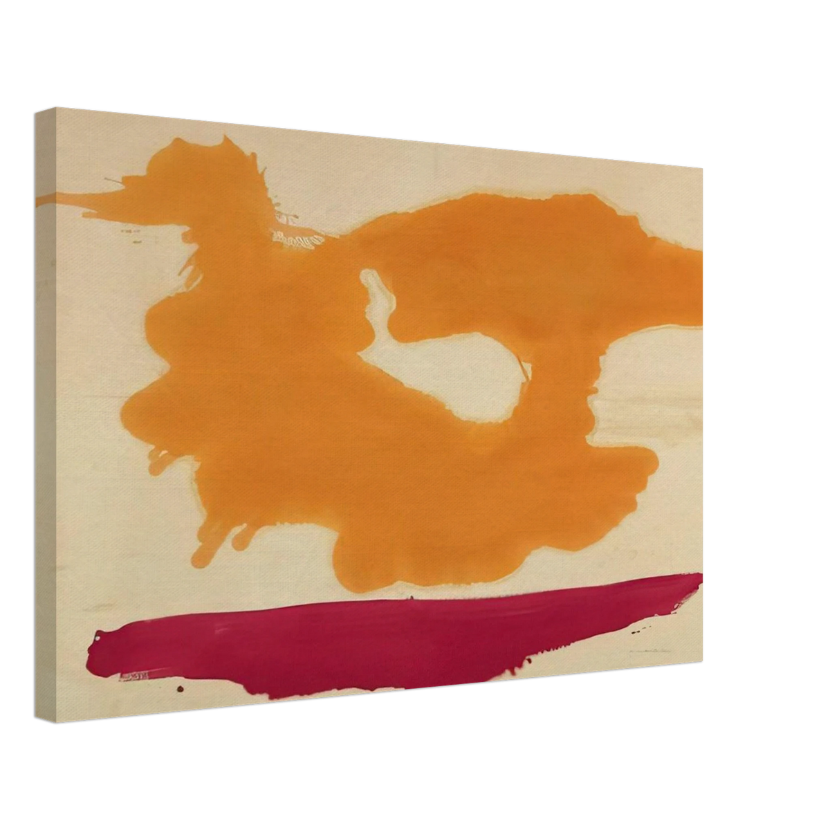 Only Orange - 1963 Canvas | Helen Frankenthaler Canvas | Frankenthaler Helen