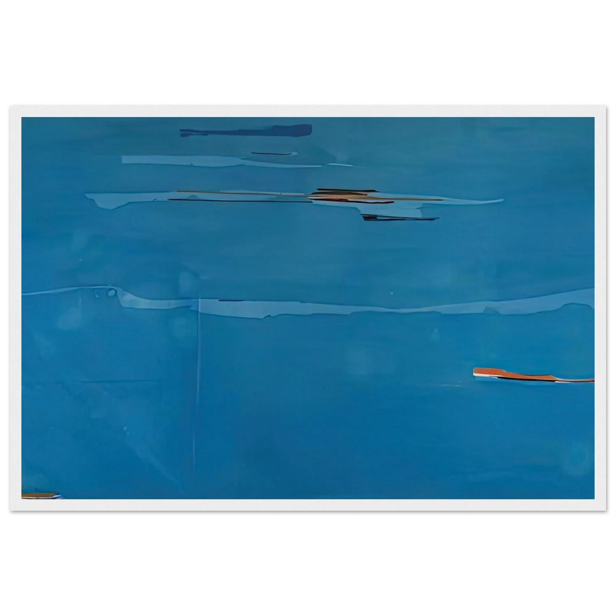 Ocean Drive West #1, 1974- Framed Poster | Helen Frankenthaler Framed Prints Wall Art | Frankenthaler Helen