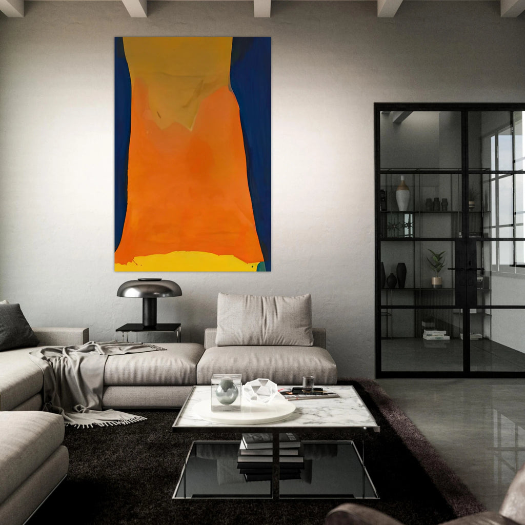 Orange Mood, 1963-64- Poster | Helen Frankenthaler Poster | Frankenthaler Helen