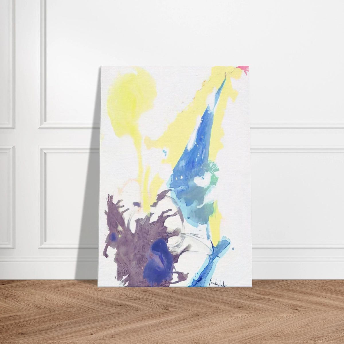 Moving Day - 1961 Canvas | Helen Frankenthaler Canvas | Frankenthaler Helen
