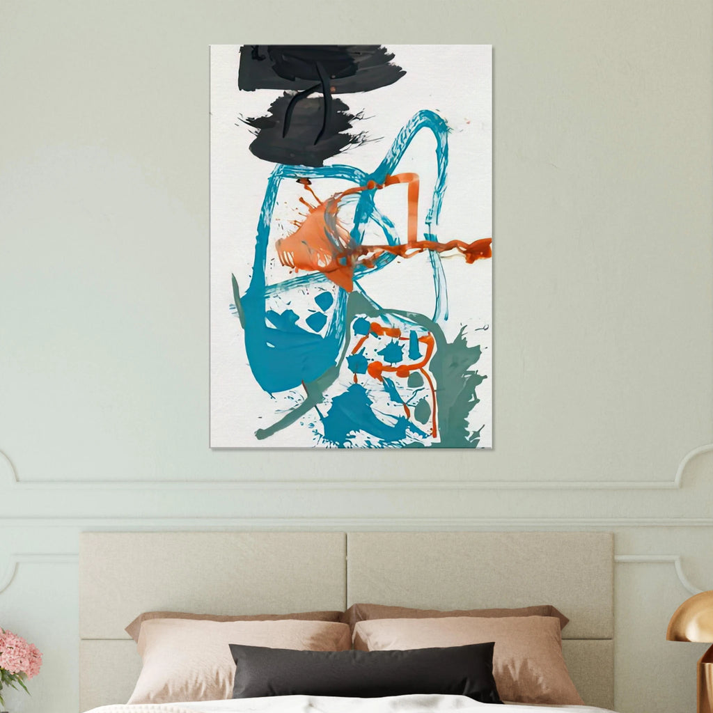Winter Figure with Black Overhead, 1959- Canvas | Helen Frankenthaler Canvas | Frankenthaler Helen