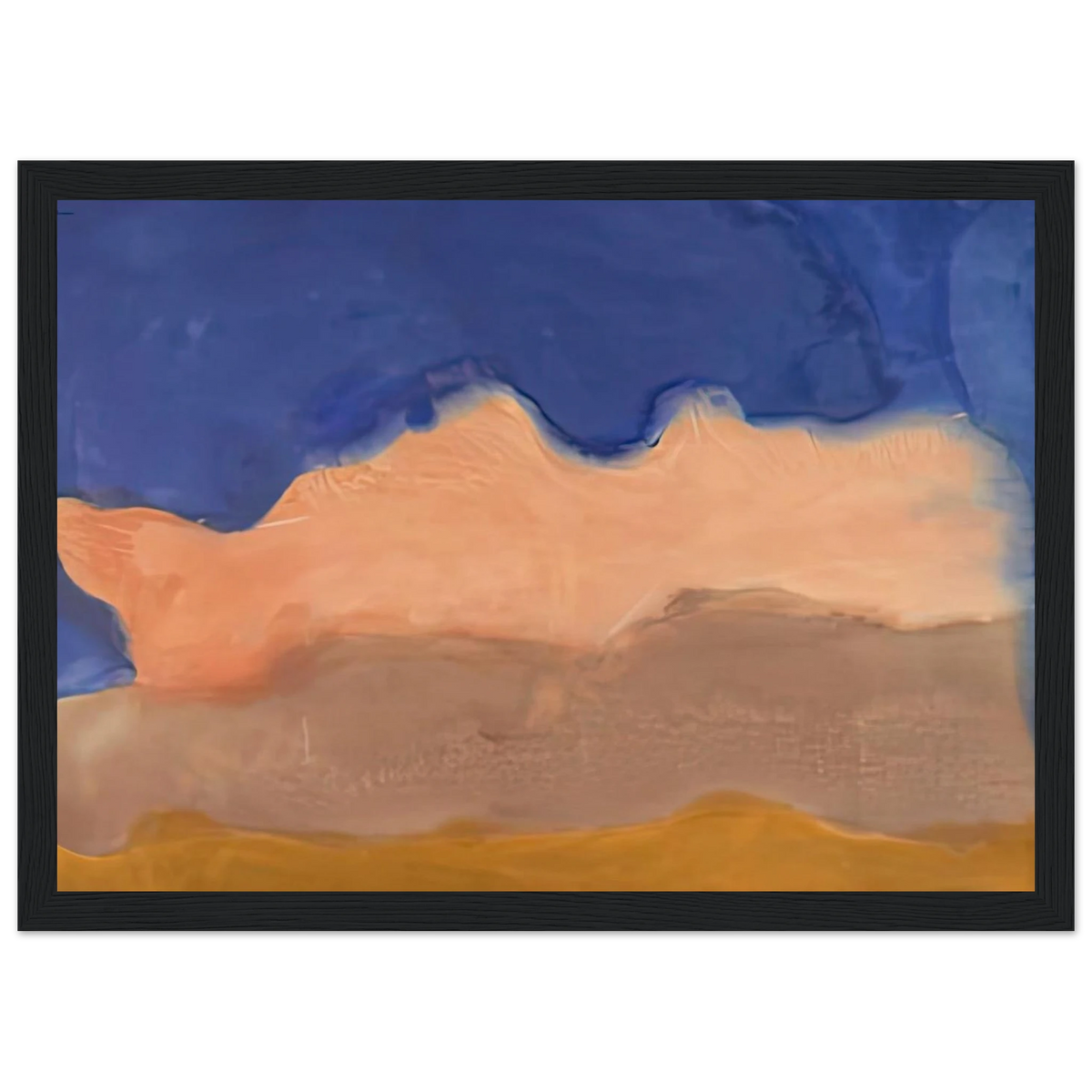 Moontide, 1968- Framed Poster | Helen Frankenthaler Framed Prints Wall Art | Frankenthaler Helen