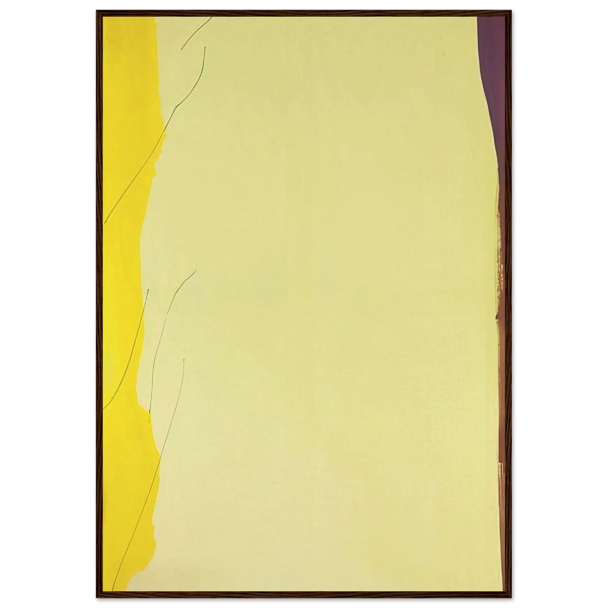 Distillation - 1973 Framed Poster | Helen Frankenthaler Framed Prints Wall Art | Frankenthaler Helen