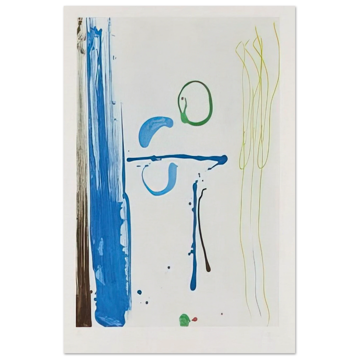 Sunshine After Rain - 1987 Poster | Helen Frankenthaler Poster | Frankenthaler Helen
