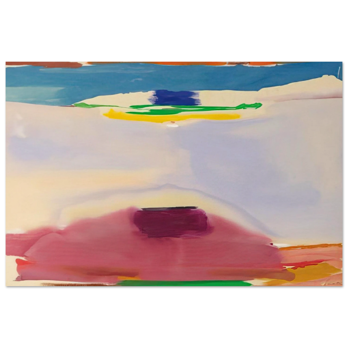 Leveling - 1973 Poster | Helen Frankenthaler Poster | Frankenthaler Helen