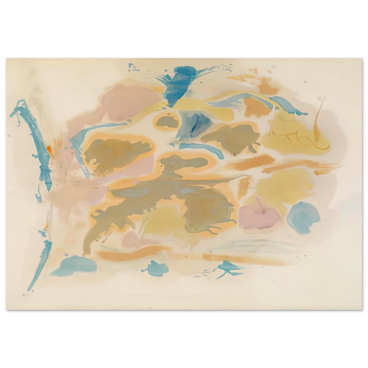 Shatter, 1953- Poster | Helen Frankenthaler Poster | Frankenthaler Helen