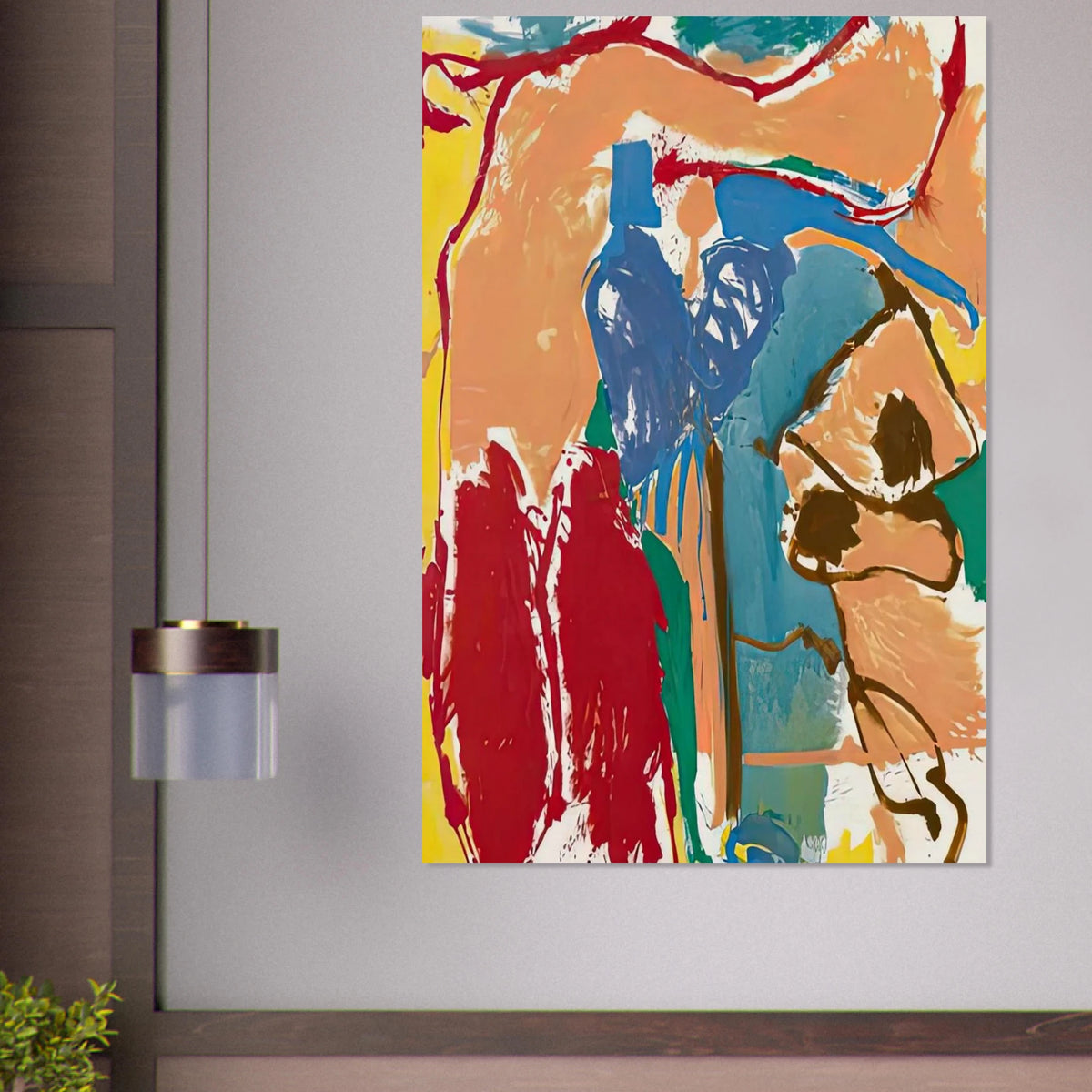 Mediterranean Thoughts, 1960- Poster | Helen Frankenthaler Poster | Frankenthaler Helen