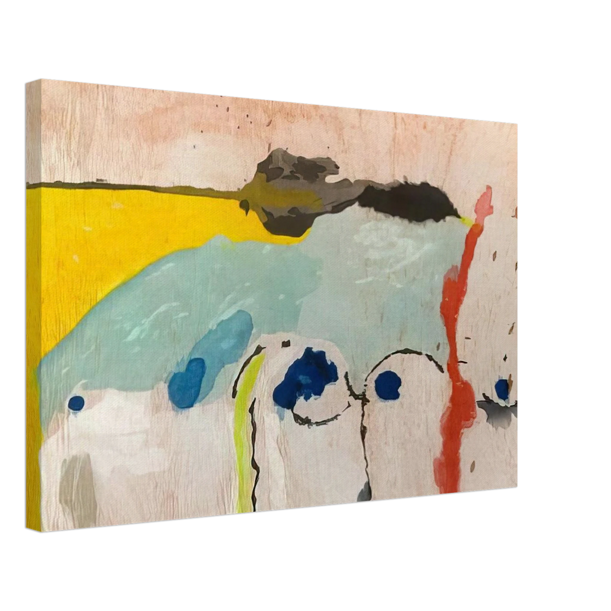 Tales of Genji I - 1998 Canvas | Helen Frankenthaler Canvas | Frankenthaler Helen
