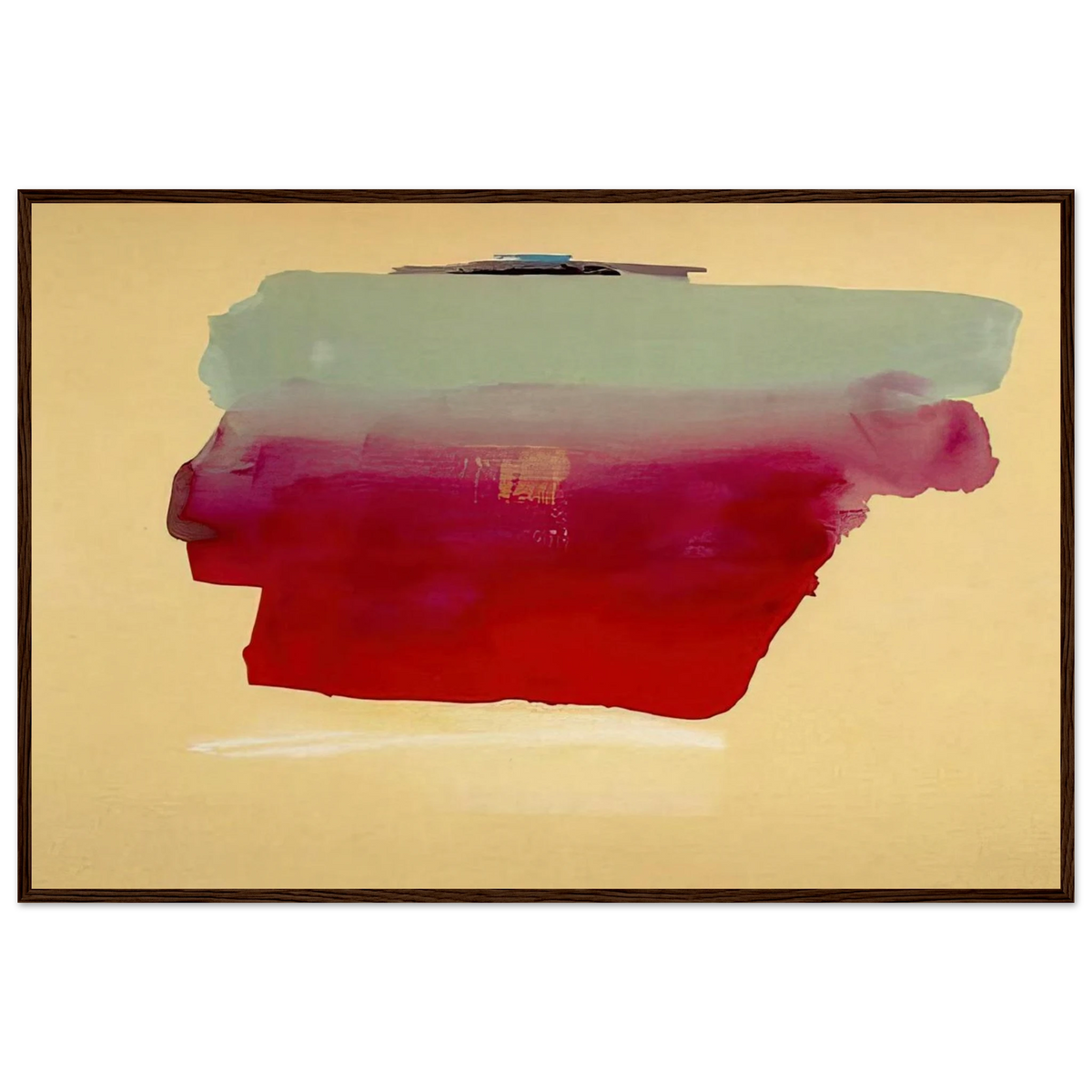 Robinson s Wrap - 1974 Framed Poster | Helen Frankenthaler Framed Prints Wall Art | Frankenthaler Helen