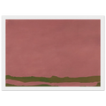 Green Likes Mauve - 1970 Framed Poster | Helen Frankenthaler Framed Prints Wall Art | Frankenthaler Helen