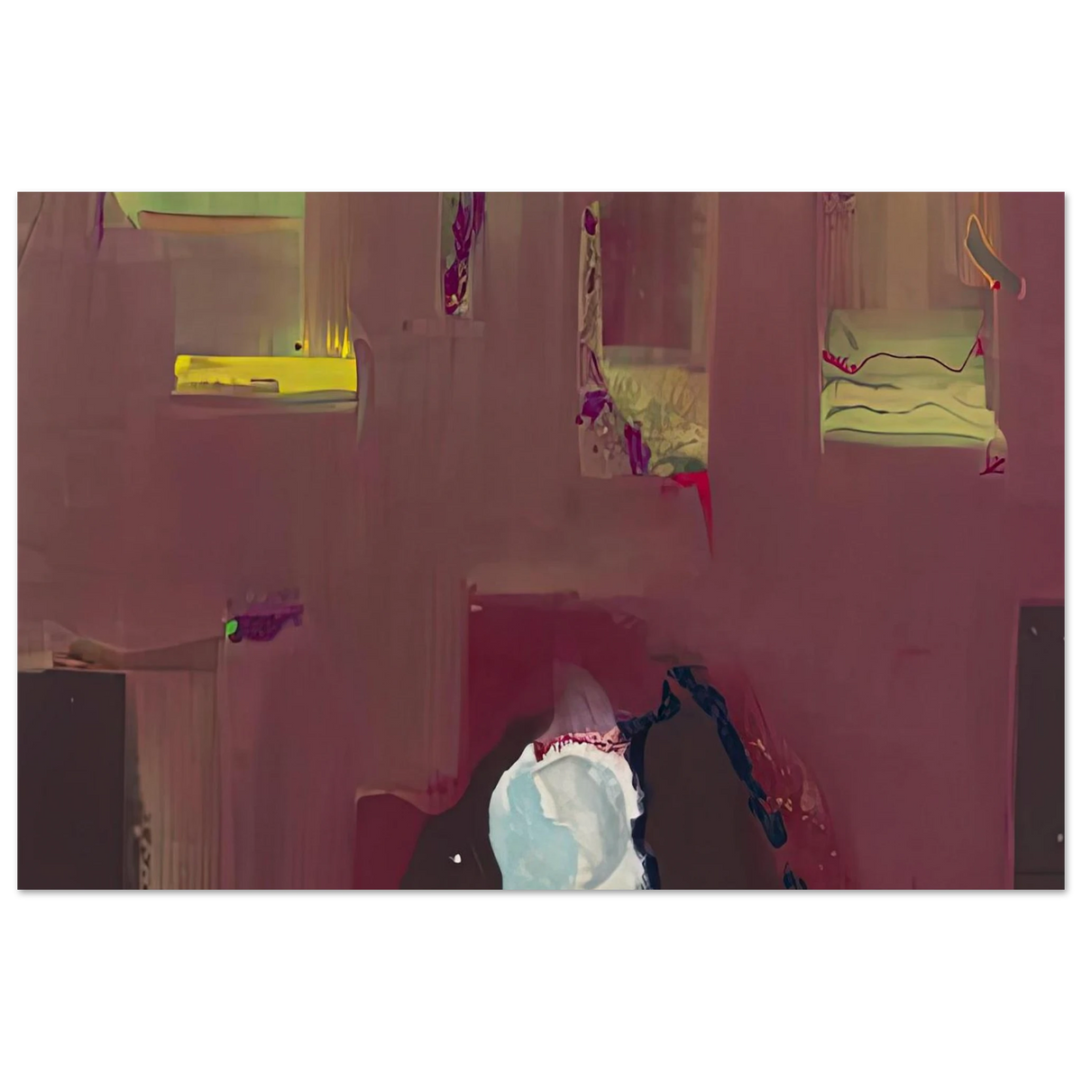 Yin Yang, 1990- Poster | Helen Frankenthaler Poster | Frankenthaler Helen