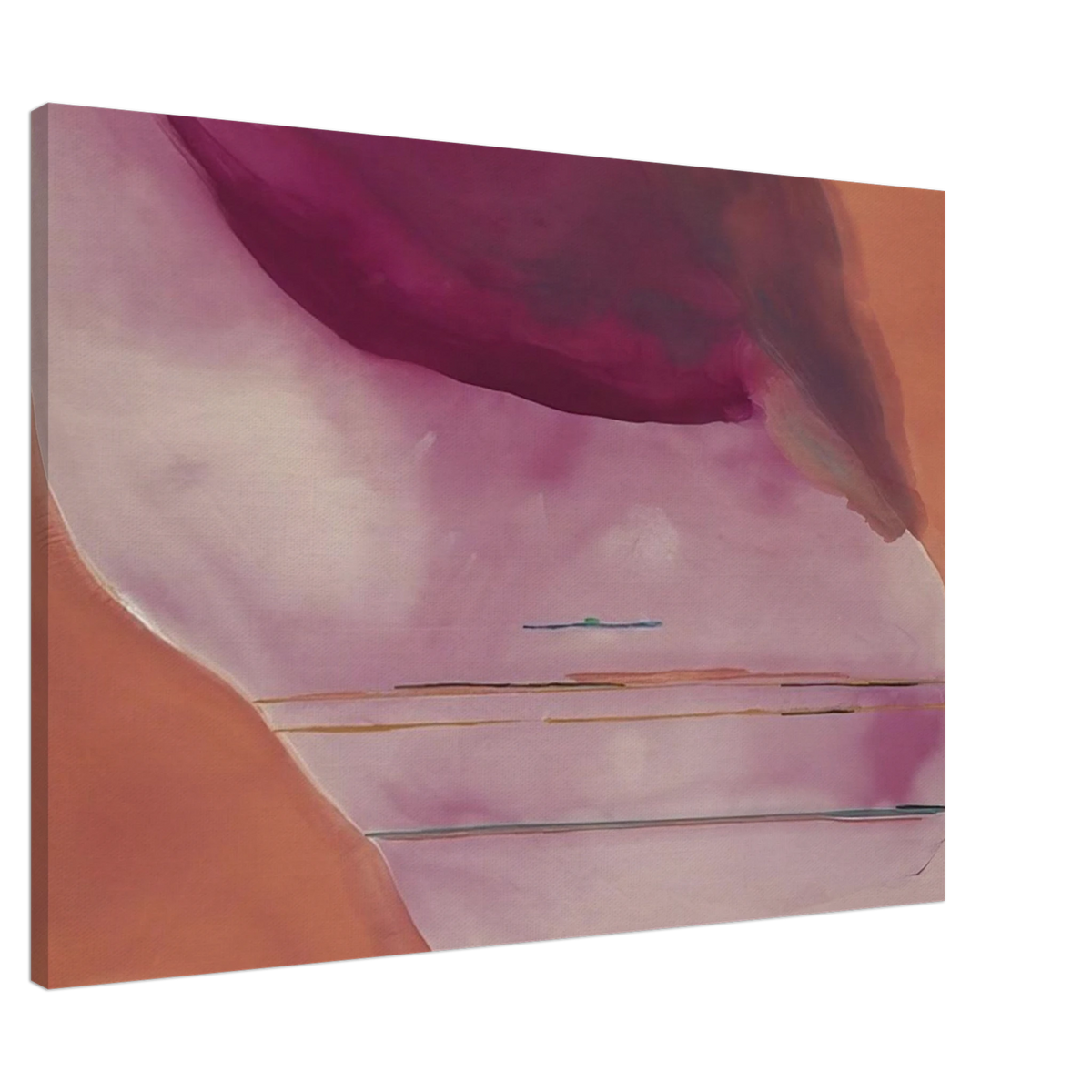 Pendulum - 1972 Canvas | Helen Frankenthaler Canvas | Frankenthaler Helen