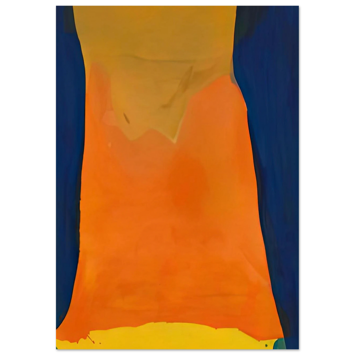 Orange Mood, 1963-64- Poster | Helen Frankenthaler Poster | Frankenthaler Helen