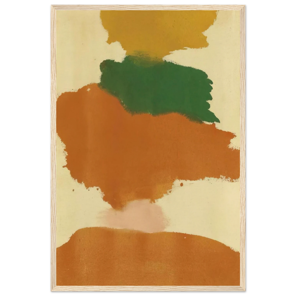 Untitled - 1963 Framed Poster | Helen Frankenthaler Framed Prints Wall Art | Frankenthaler Helen
