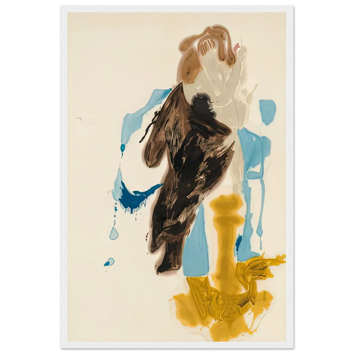 After Rubens, 1961- Framed Poster | Helen Frankenthaler Framed Prints Wall Art | Frankenthaler Helen
