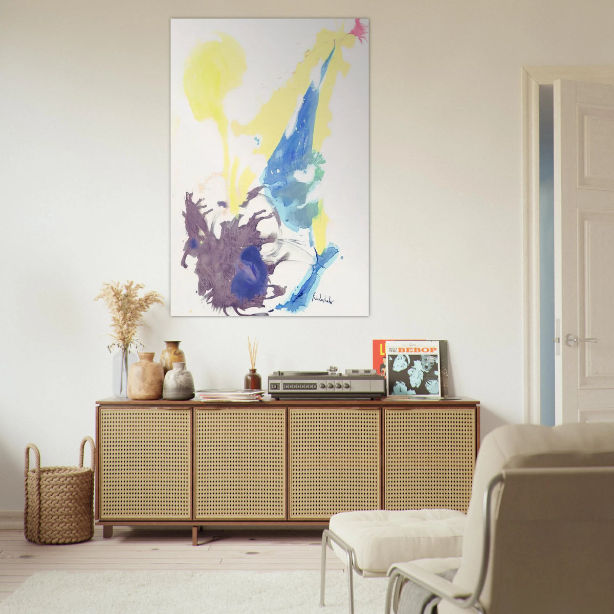 Moving Day - 1961 Poster | Helen Frankenthaler Poster | Frankenthaler Helen