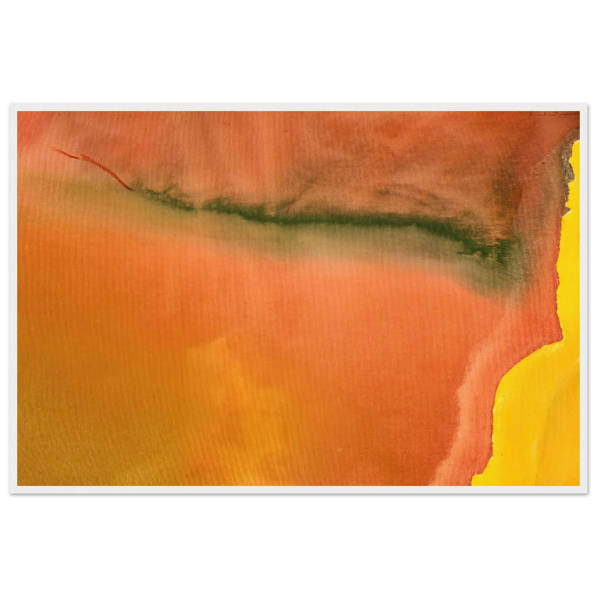 Untitled - 1973 Framed Poster | Helen Frankenthaler Framed Prints Wall Art | Frankenthaler Helen