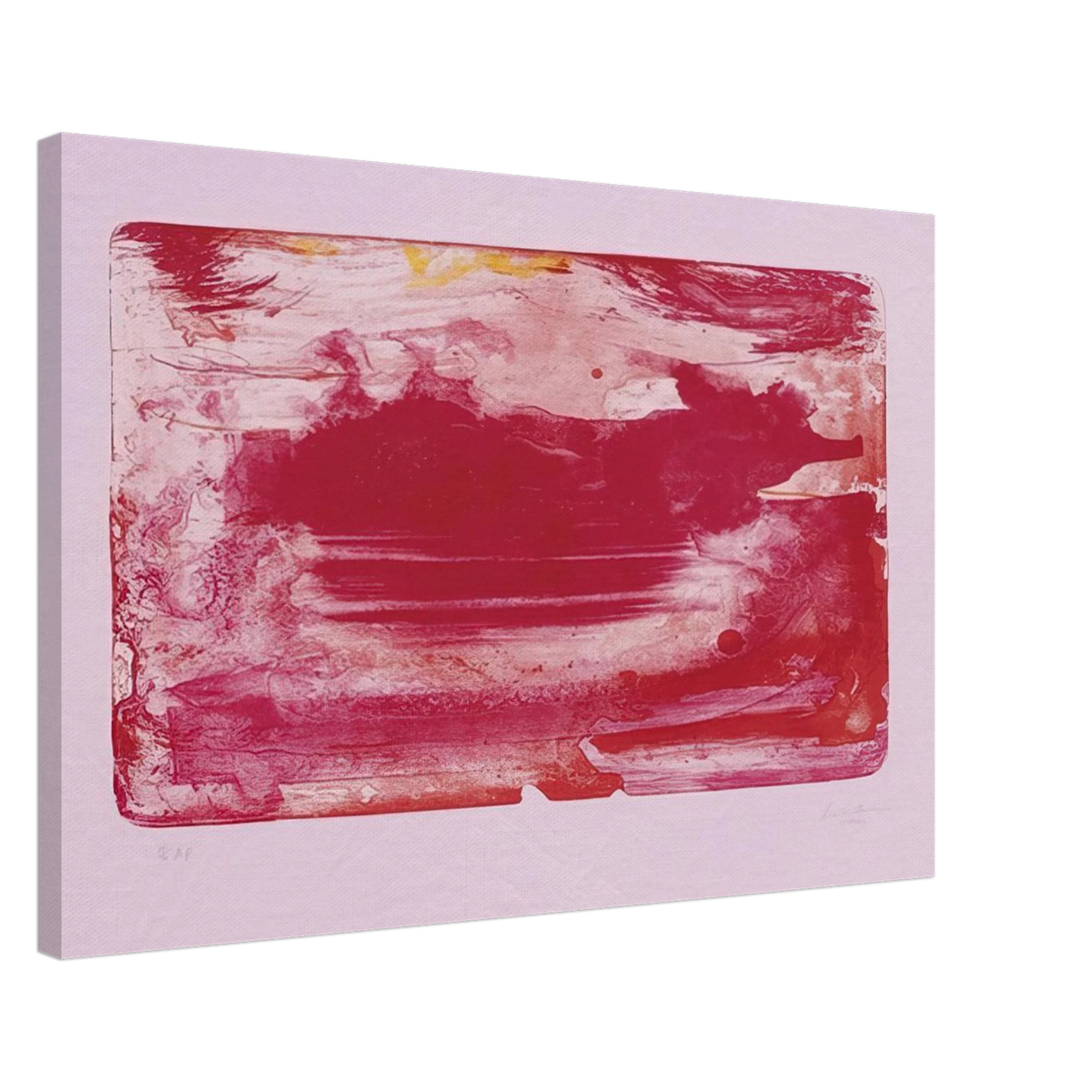 The Red Sea - 1982 Canvas | Helen Frankenthaler Canvas | Frankenthaler Helen