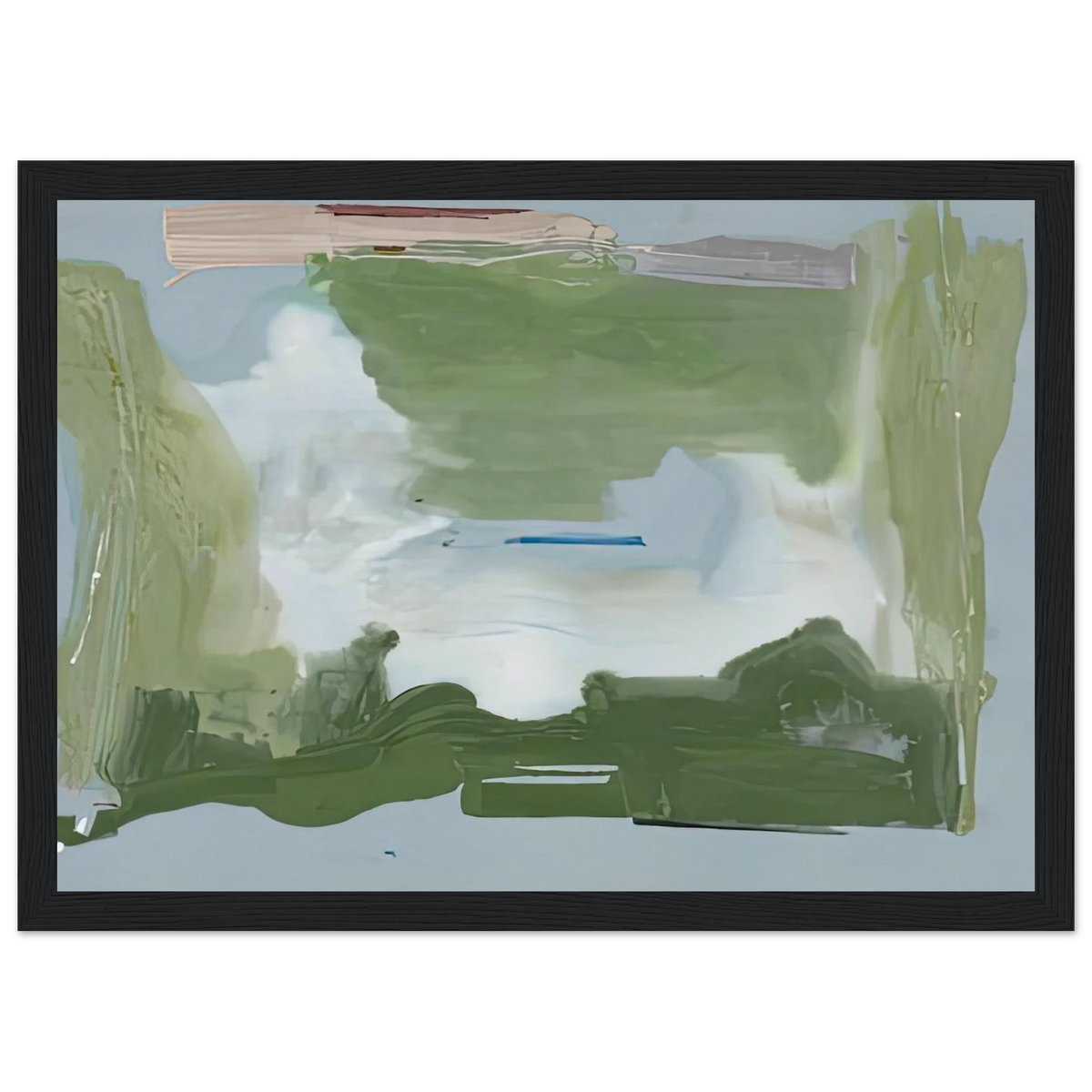 Lush Spring, 1975- Framed Poster | Helen Frankenthaler Framed Prints Wall Art | Frankenthaler Helen