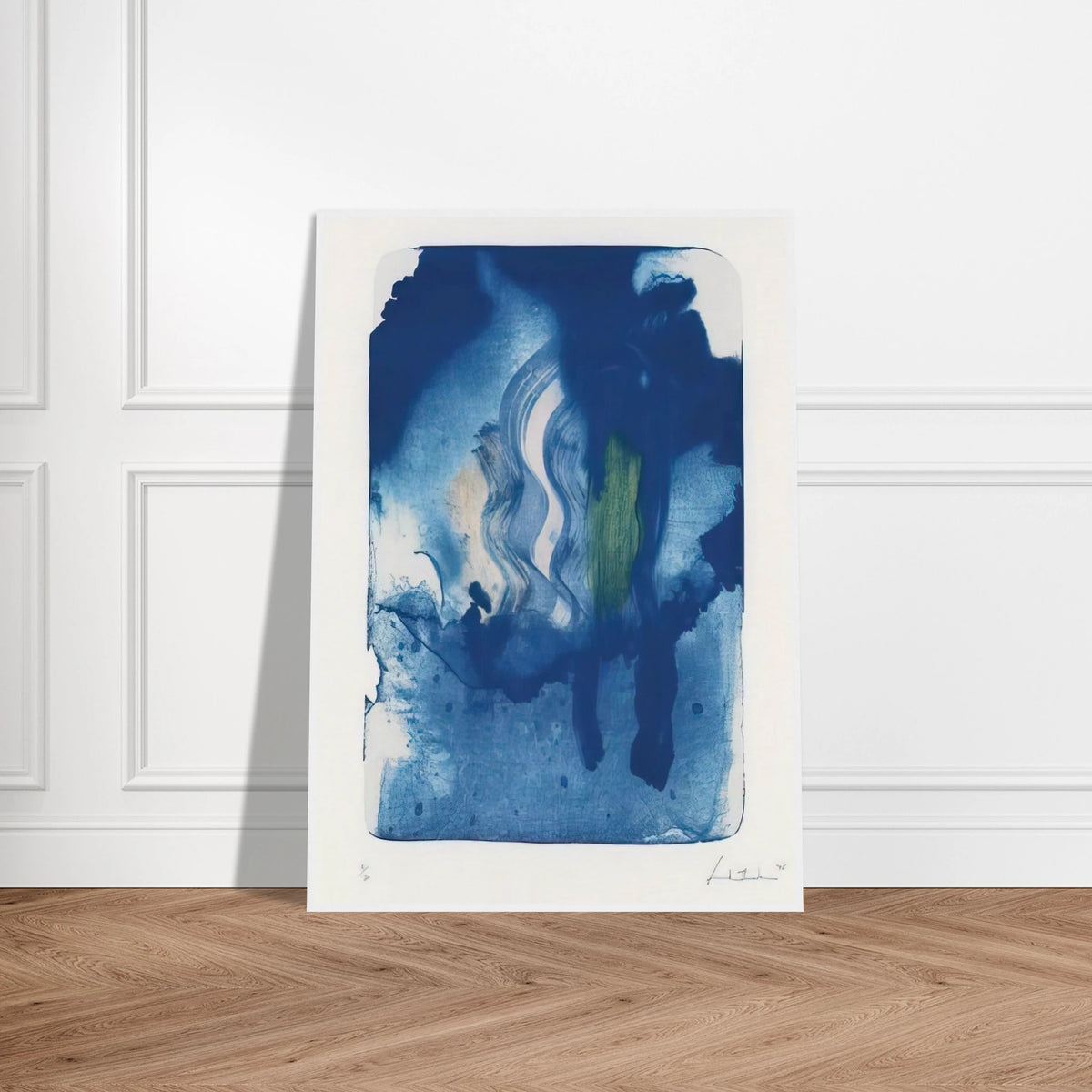 Reflections V - 1995 Framed Poster | Helen Frankenthaler Framed Prints Wall Art | Frankenthaler Helen
