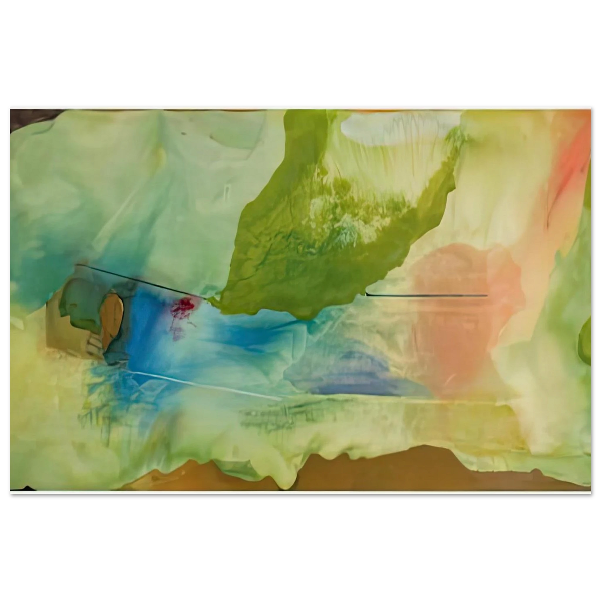 Hint from Bassano, 1973- Poster | Helen Frankenthaler Poster | Frankenthaler Helen