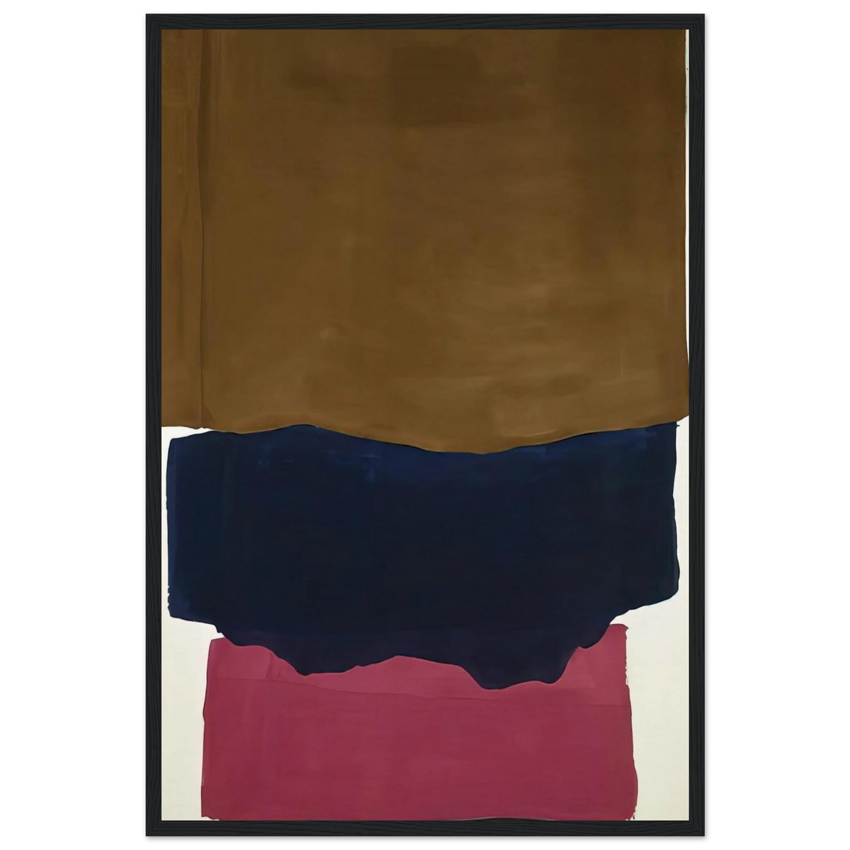 Indian Summer - 1967 Framed Poster | Helen Frankenthaler Framed Prints Wall Art | Frankenthaler Helen