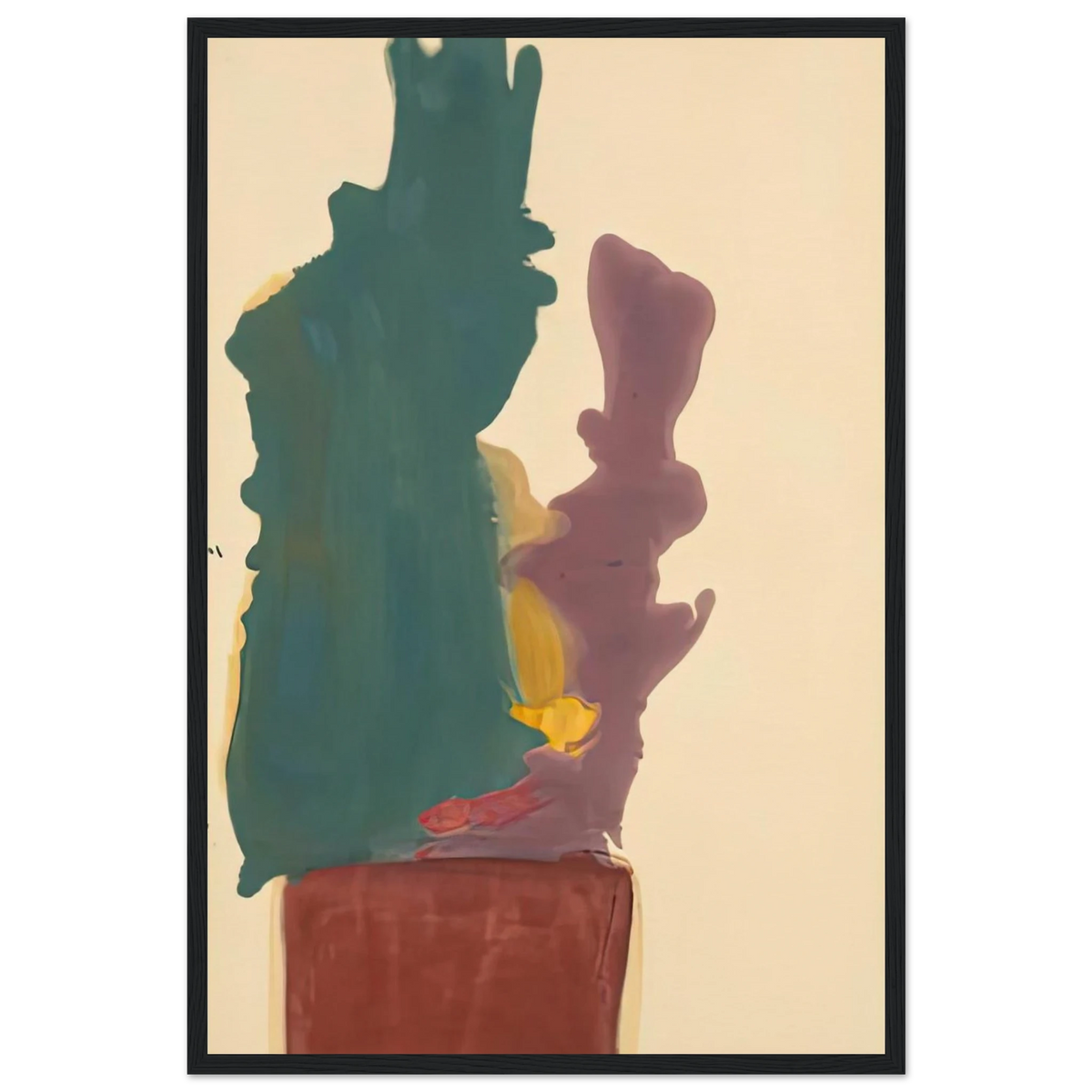 Evil Spirit, 1963- Framed Poster | Helen Frankenthaler Framed Prints Wall Art | Frankenthaler Helen