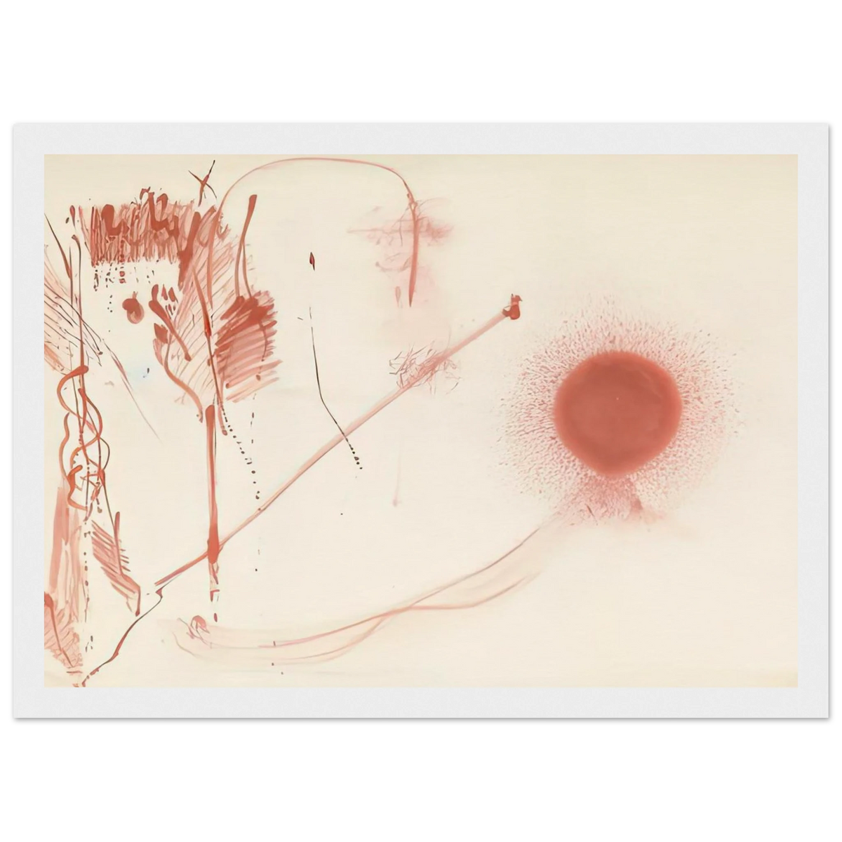 Towards a New Climate, 1957- Framed Poster | Helen Frankenthaler Framed Prints Wall Art | Frankenthaler Helen
