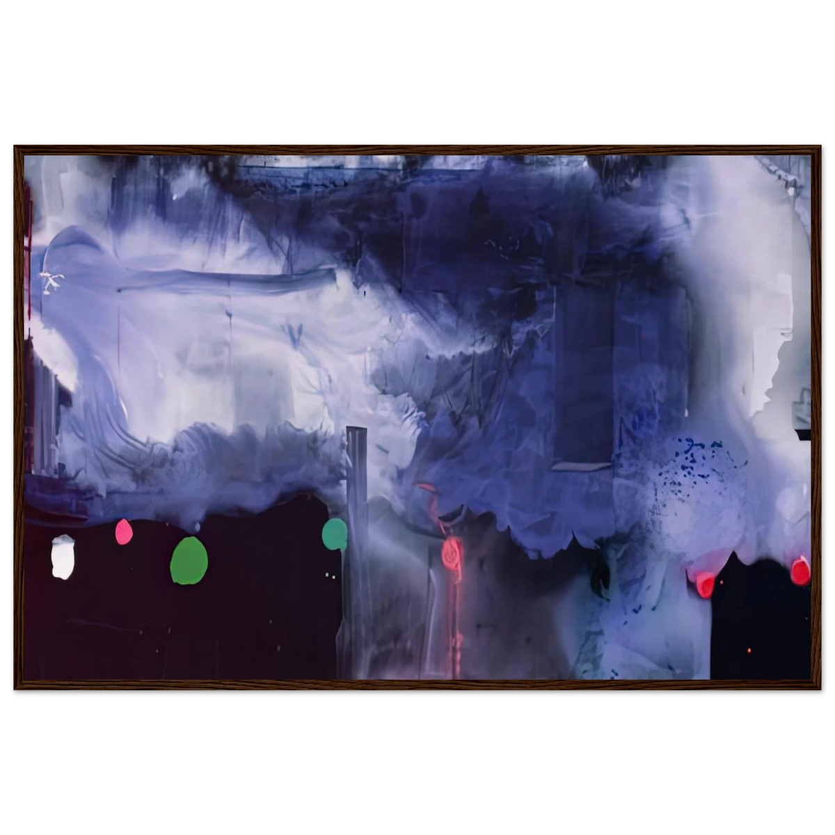 Star Gazing, 1989- Framed Poster | Helen Frankenthaler Framed Prints Wall Art | Frankenthaler Helen