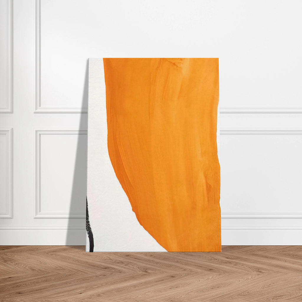 Orange Downpour - 1970 Canvas | Helen Frankenthaler Canvas | Frankenthaler Helen