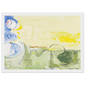 Flotilla - 2006 Framed Poster | Helen Frankenthaler Framed Prints Wall Art | Frankenthaler Helen