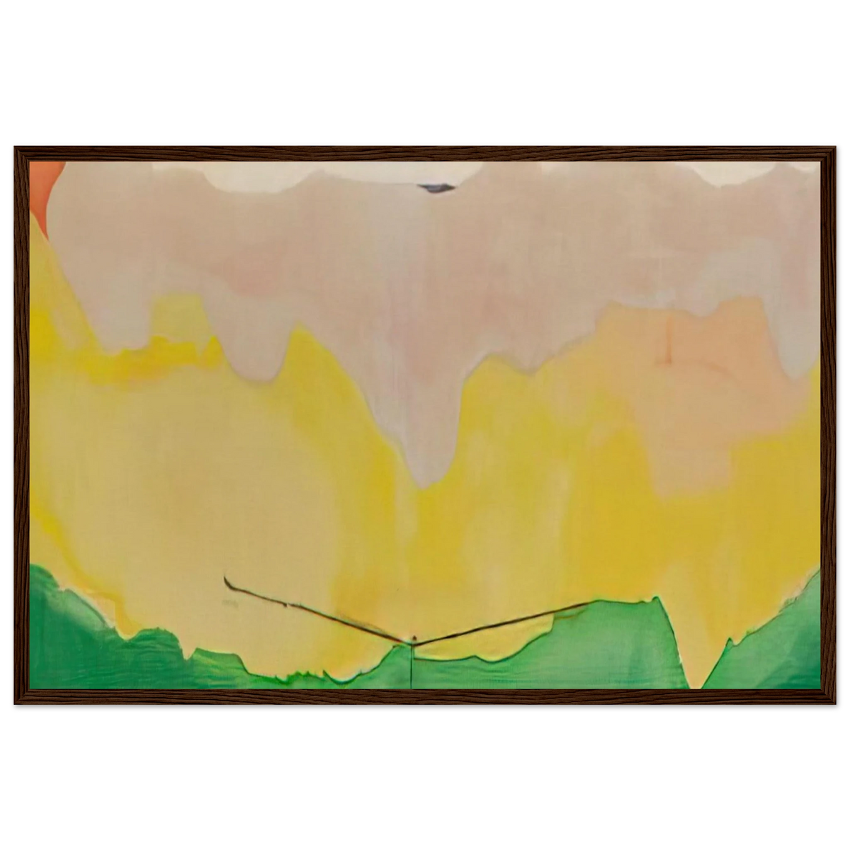 Boulevard - 1973 Framed Poster | Helen Frankenthaler Framed Prints Wall Art | Frankenthaler Helen