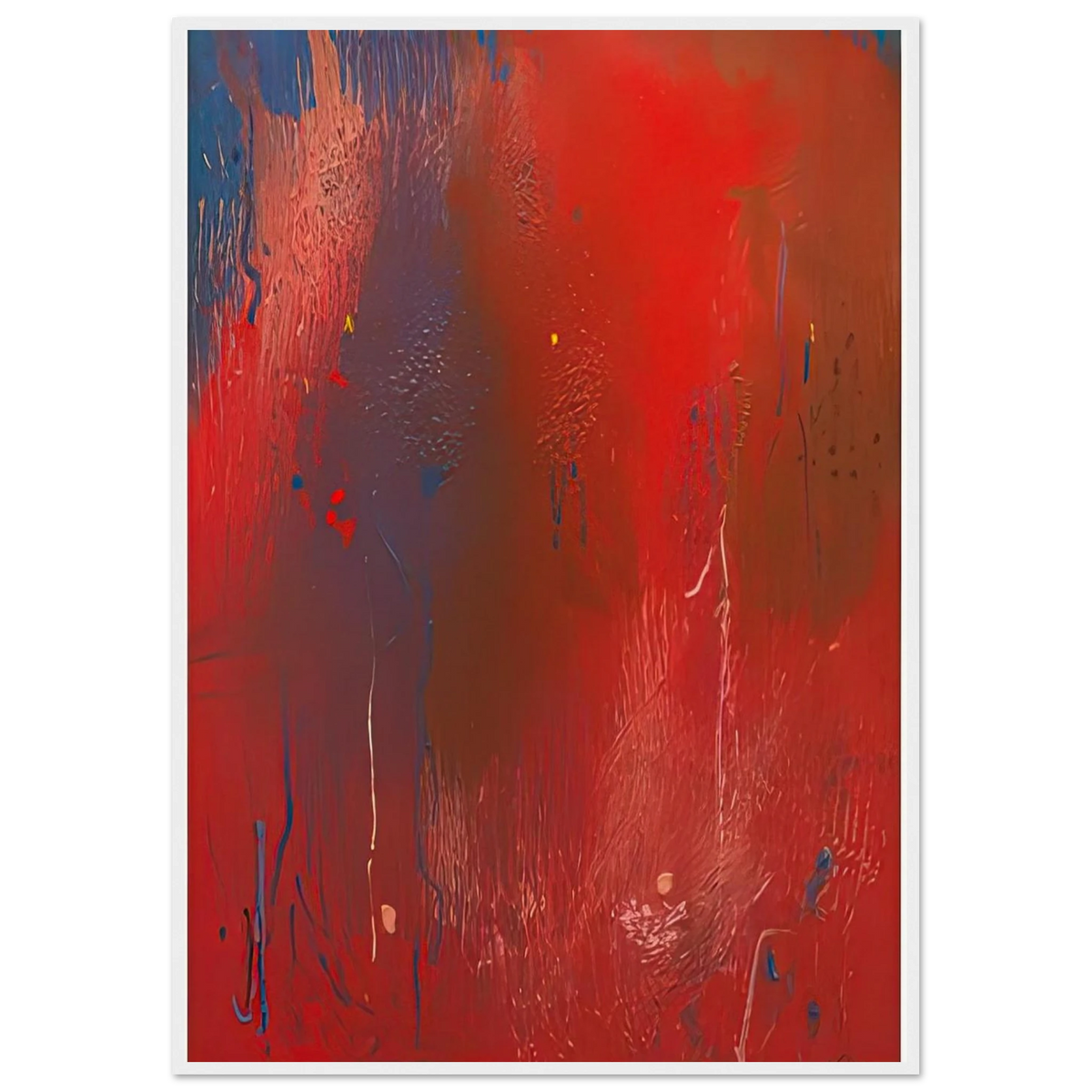 Warrior, 1991- Framed Poster | Helen Frankenthaler Framed Prints Wall Art | Frankenthaler Helen