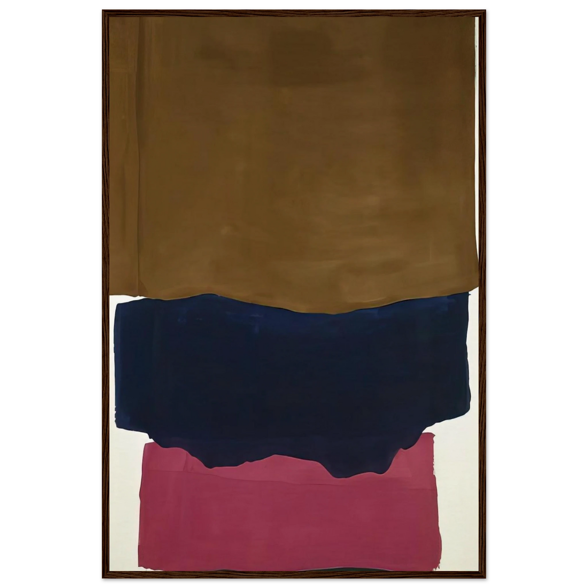 Indian Summer - 1967 Framed Poster | Helen Frankenthaler Framed Prints Wall Art | Frankenthaler Helen