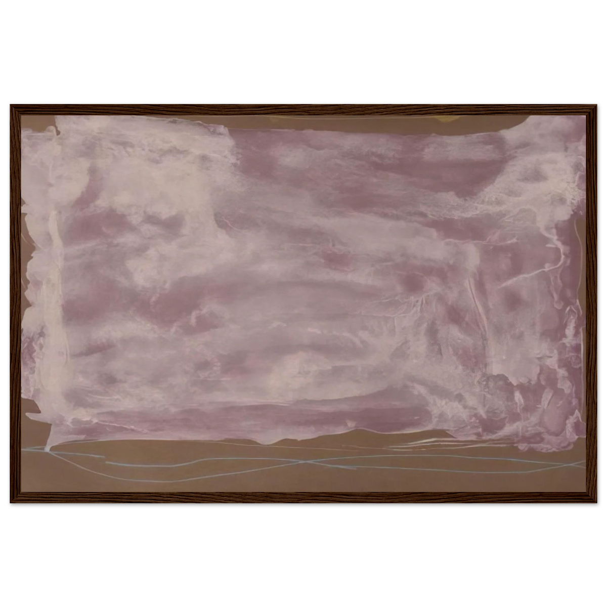 Soho Dreams - 1987 Framed Poster | Helen Frankenthaler Framed Prints Wall Art | Frankenthaler Helen