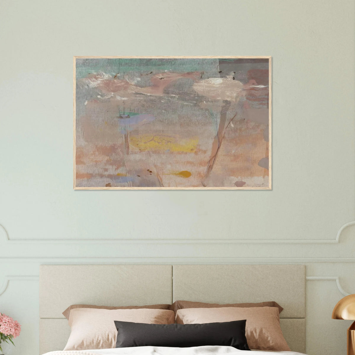 Monotype I - 1981 Framed Poster | Helen Frankenthaler Framed Prints Wall Art | Frankenthaler Helen
