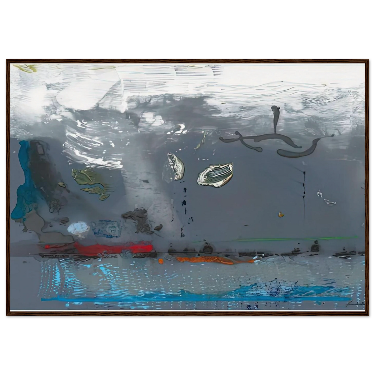 Vespers, 1992- Framed Poster | Helen Frankenthaler Framed Prints Wall Art | Frankenthaler Helen