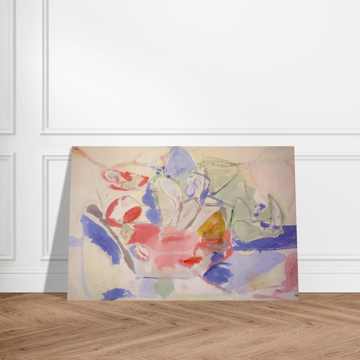 Mountains and Sea - 1952 Poster | Helen Frankenthaler Poster | Frankenthaler Helen