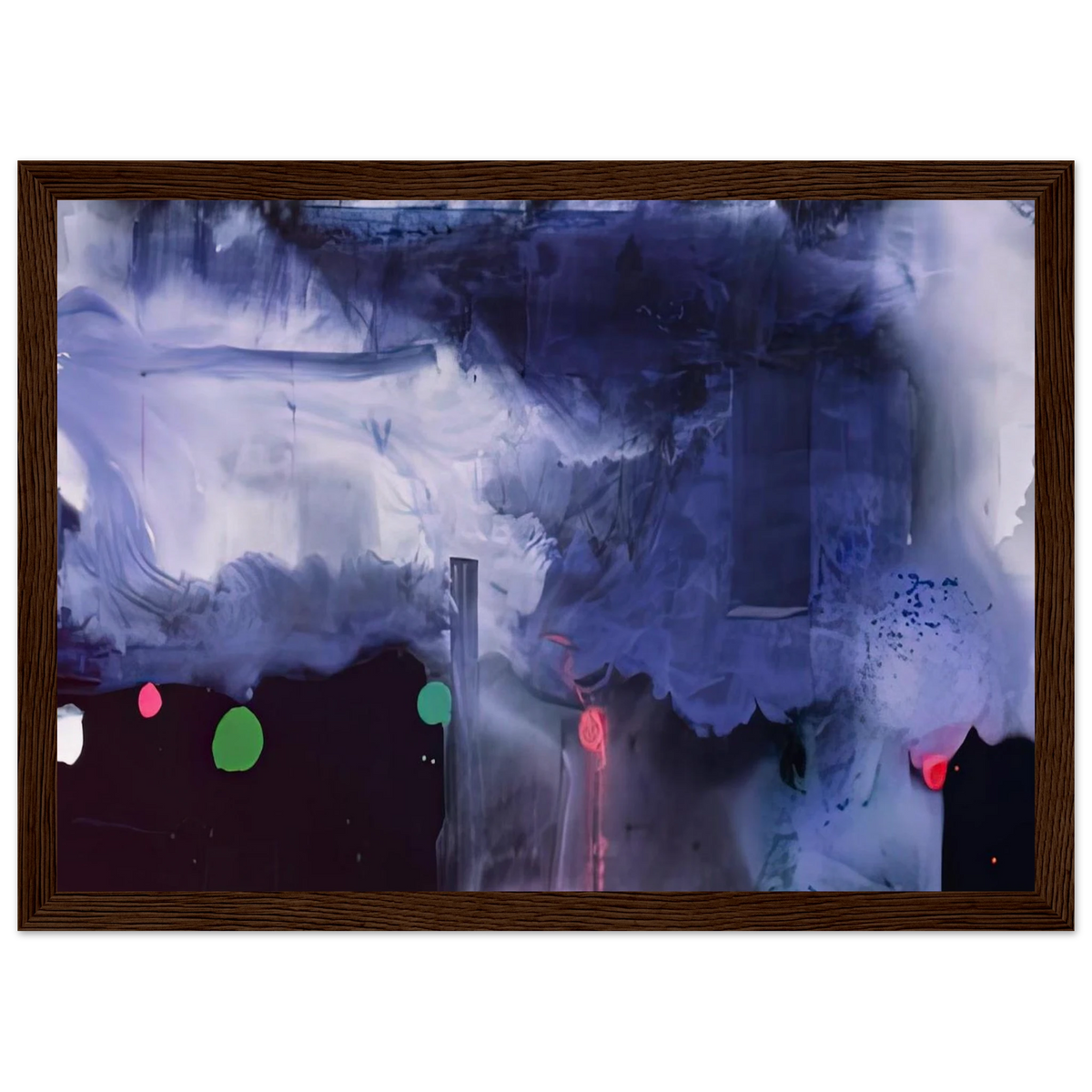 Star Gazing, 1989- Framed Poster | Helen Frankenthaler Framed Prints Wall Art | Frankenthaler Helen