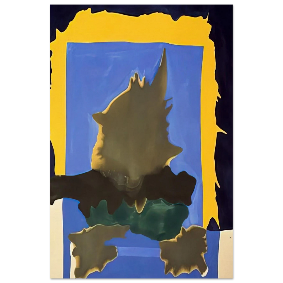 Interior Landscape - 1964 Poster | Helen Frankenthaler Poster | Frankenthaler Helen
