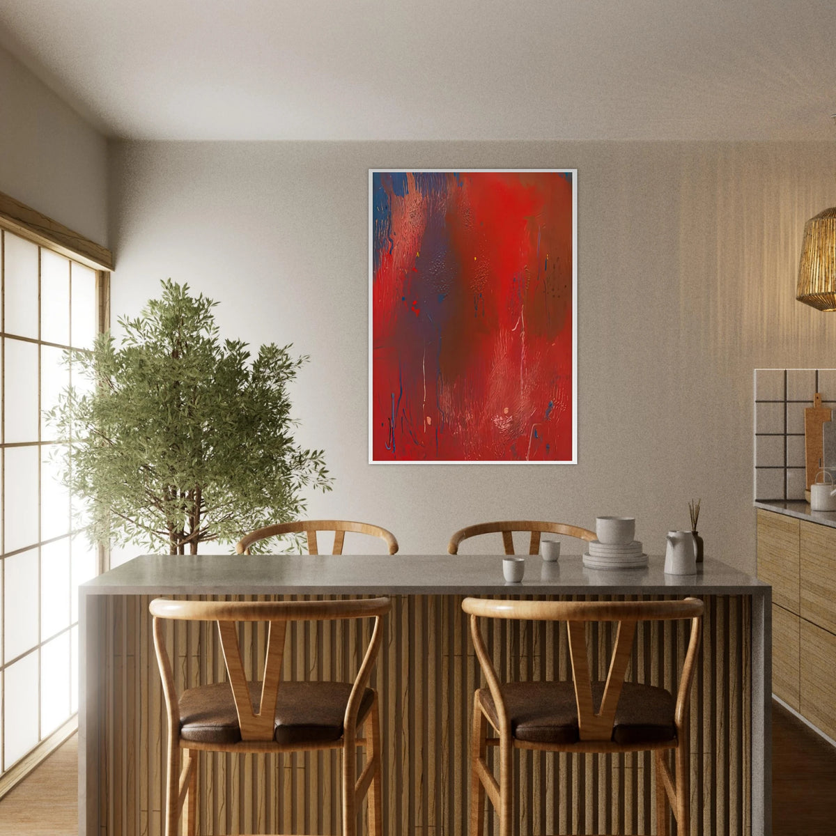 Warrior, 1991- Framed Poster | Helen Frankenthaler Framed Prints Wall Art | Frankenthaler Helen