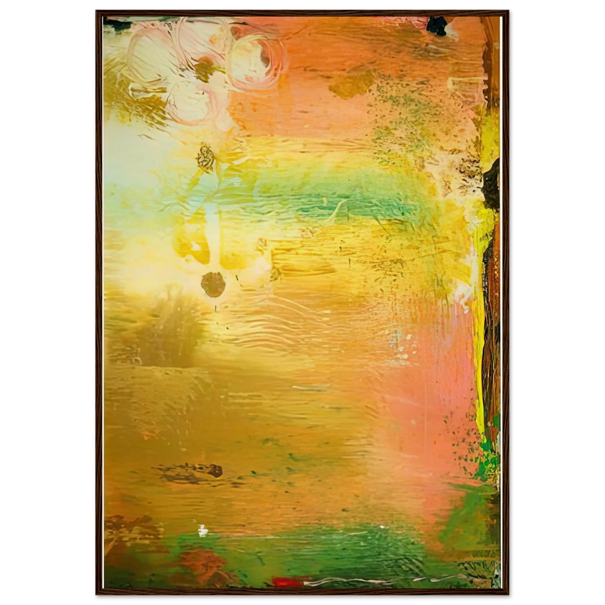 Fantasy Garden, 1992- Framed Poster | Helen Frankenthaler Framed Prints Wall Art | Frankenthaler Helen