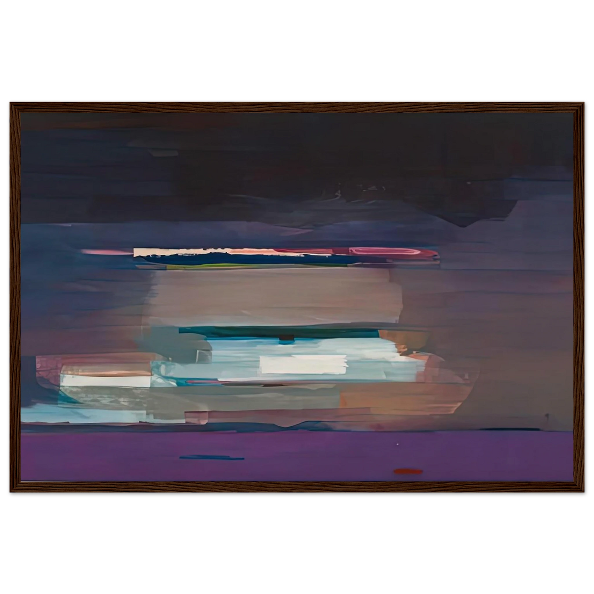 Viewpoint I, 1974- Framed Poster | Helen Frankenthaler Framed Prints Wall Art | Frankenthaler Helen