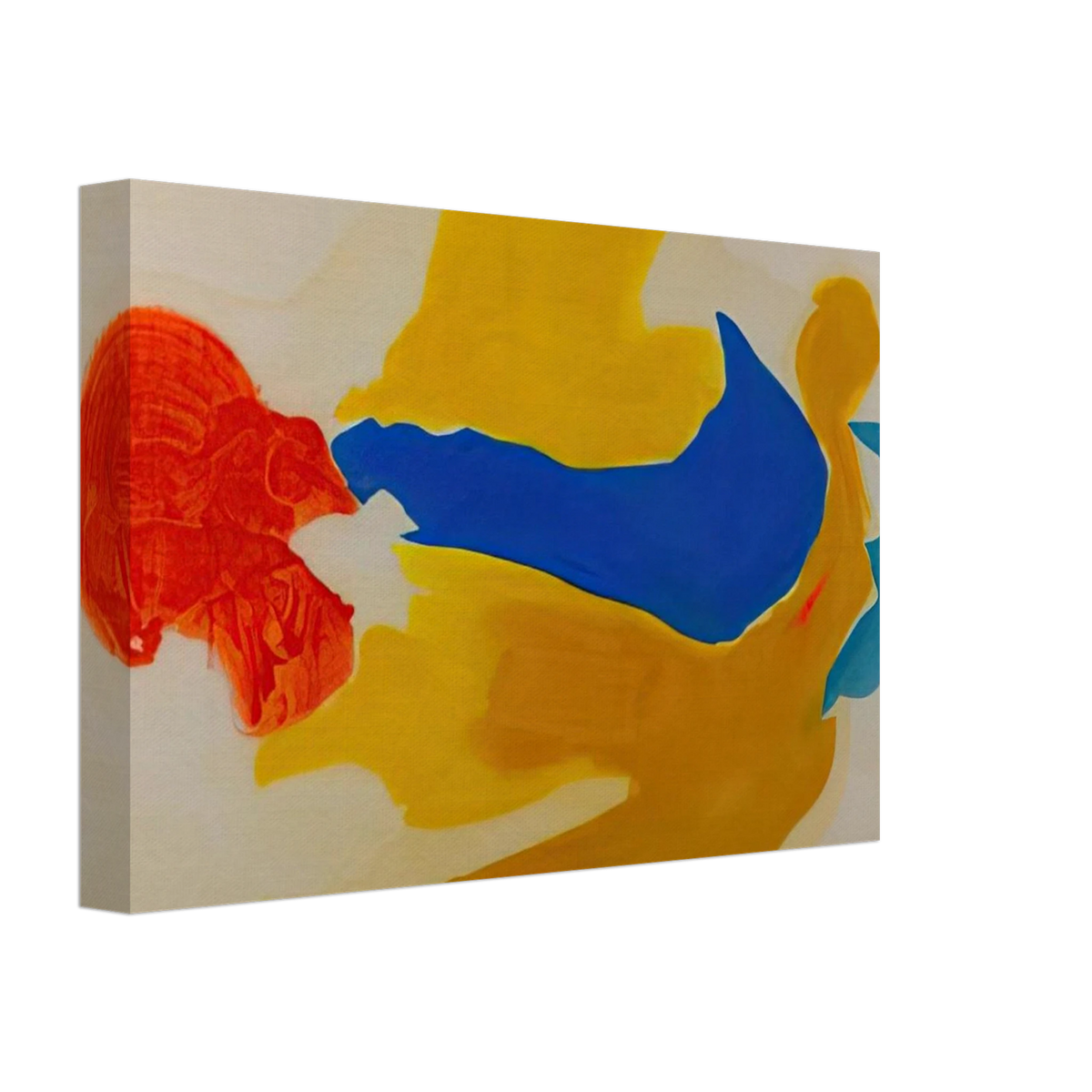 Blue Jay - 1963  United States Canvas | Helen Frankenthaler Canvas | Frankenthaler Helen