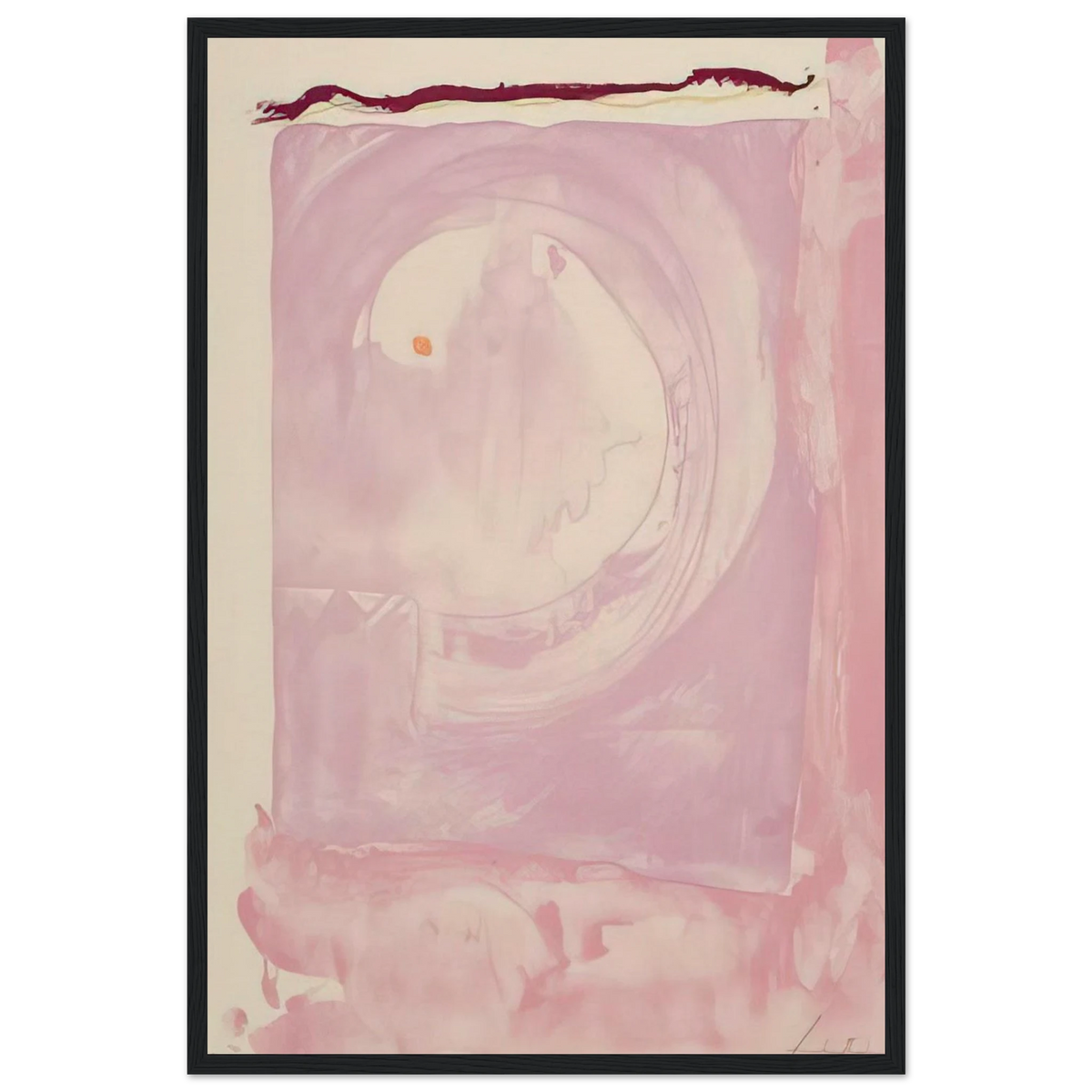 Reflections IX - 1995 Framed Poster | Helen Frankenthaler Framed Prints Wall Art | Frankenthaler Helen