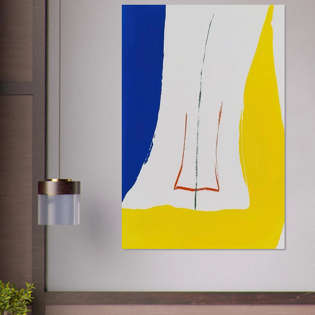 Sun Corner - 1968 Poster | Helen Frankenthaler Poster | Frankenthaler Helen
