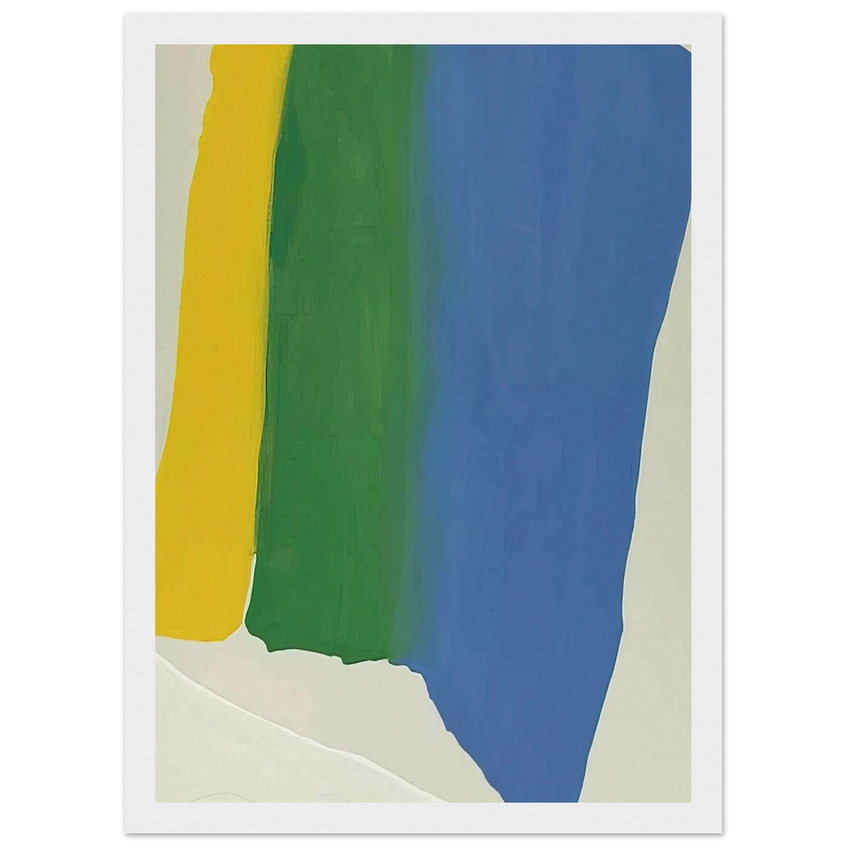 Summer Insignia - 1969 Framed Poster | Helen Frankenthaler Framed Prints Wall Art | Frankenthaler Helen
