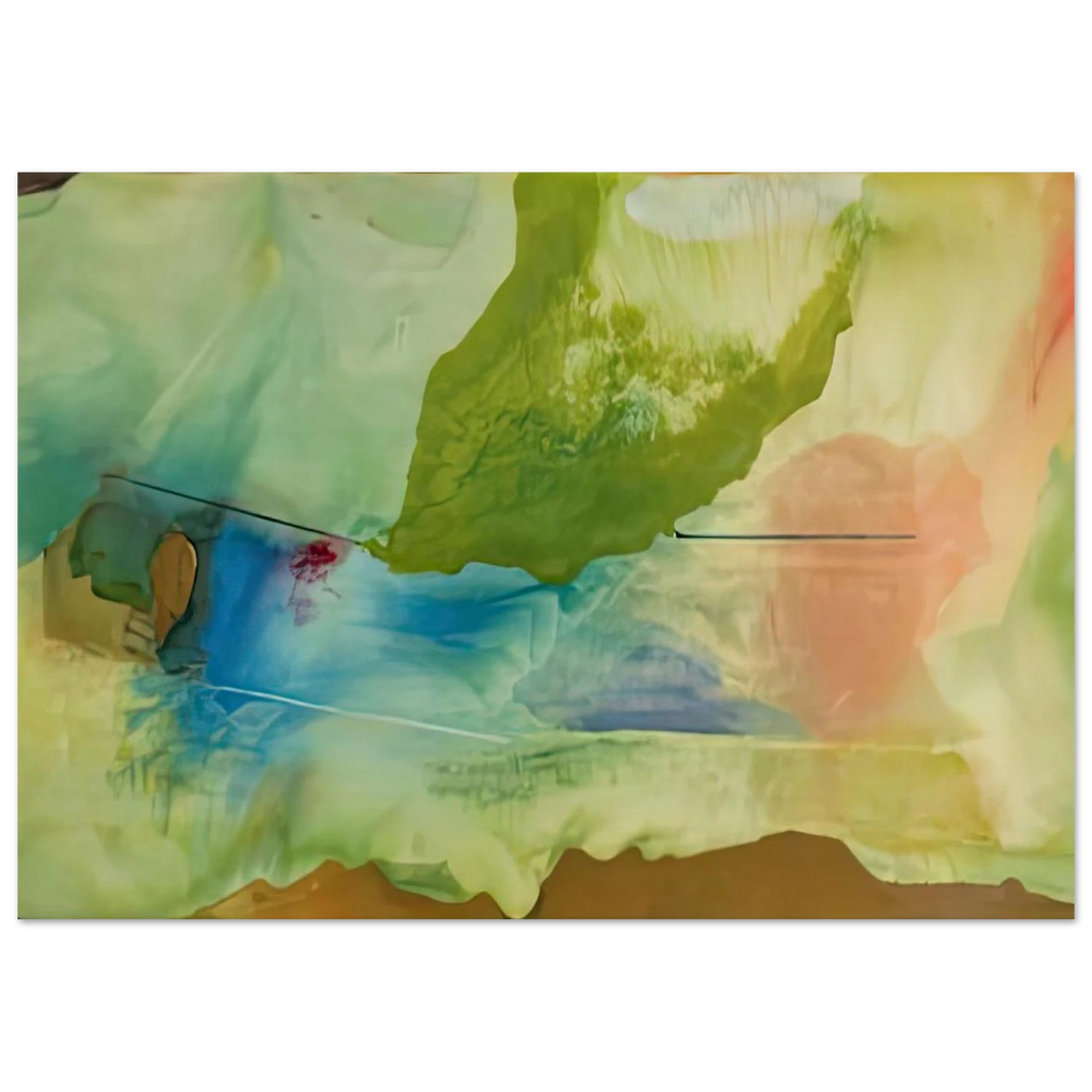 Hint from Bassano, 1973- Poster | Helen Frankenthaler Poster | Frankenthaler Helen