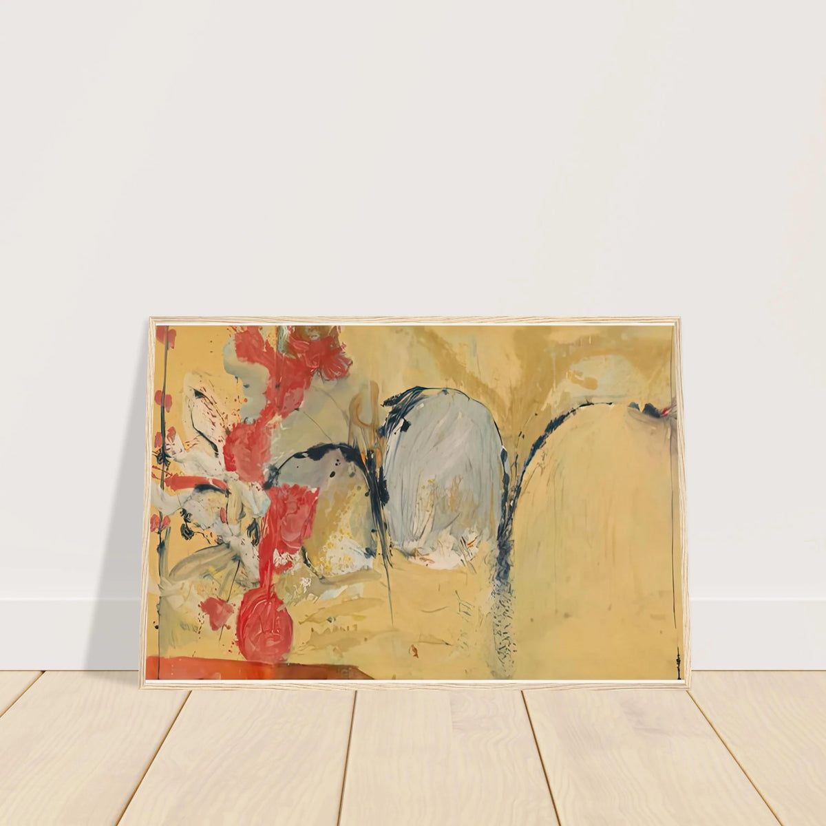 Large Abstract Still Life, 1951- Framed Poster | Helen Frankenthaler Framed Prints Wall Art | Frankenthaler Helen